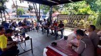 Jumat Curhat Polres Bitung dengan tema Marijo Malendong jaga Bitung, dikawasan Resting Area,