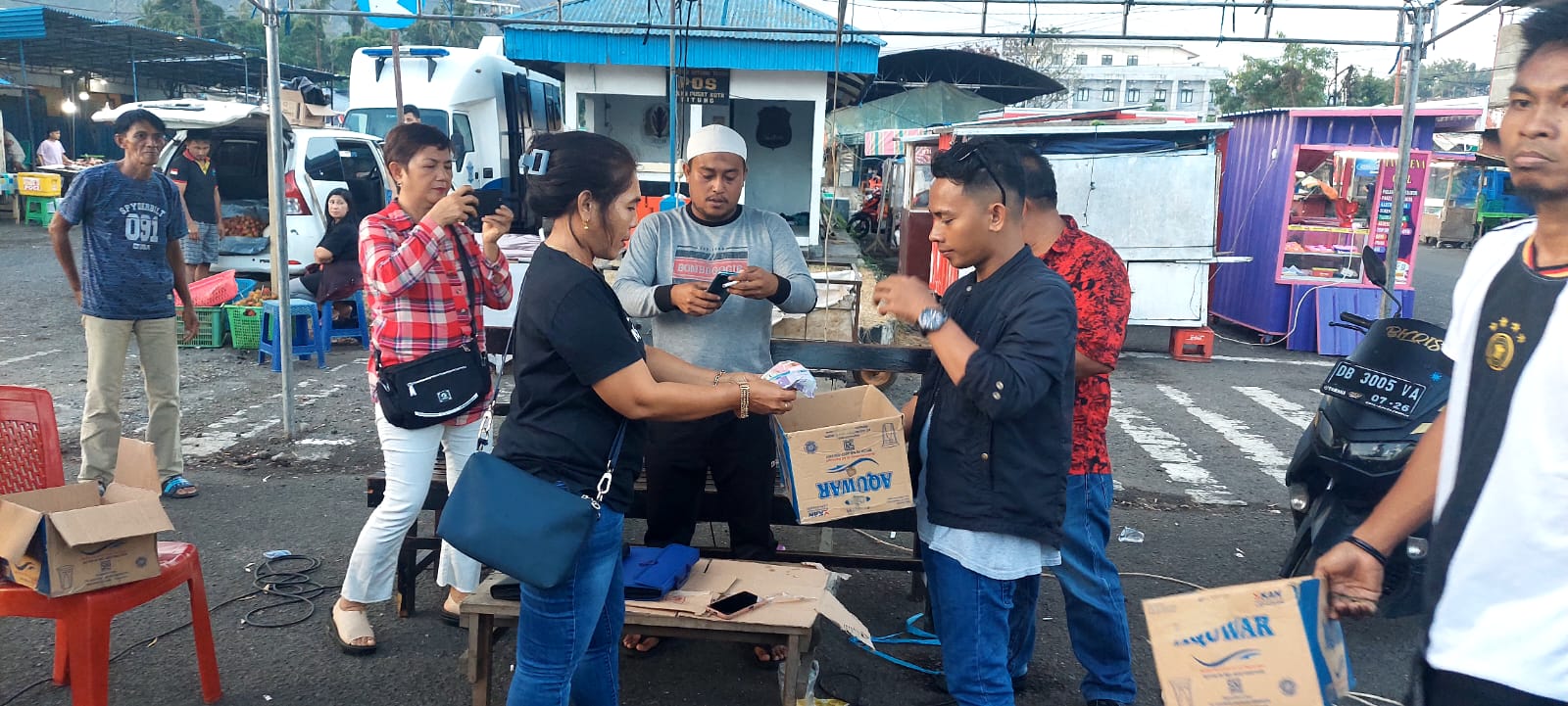 Puluhan Pedagang Antar Pulau Sulut, kunjungi Posko APPSI dan BIFI